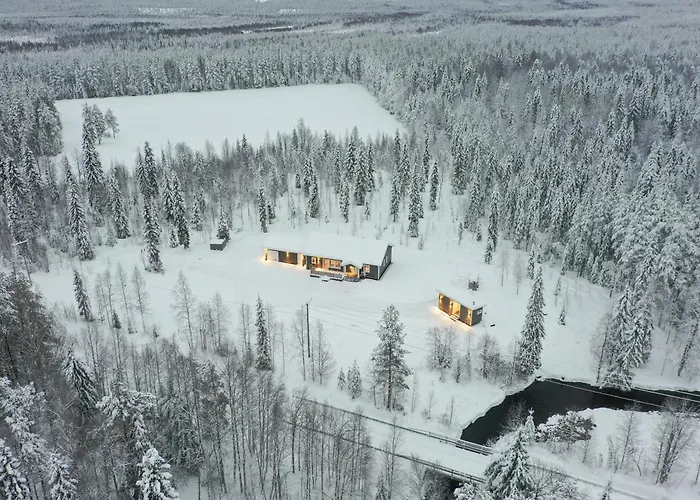 Вилла Luxury Lakeside By Lapland Host Рованиеми