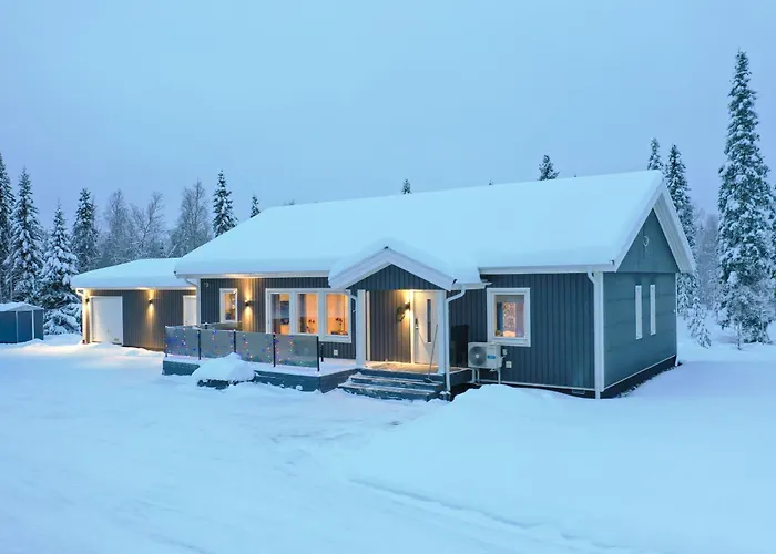 Вилла Luxury Lakeside By Lapland Host *